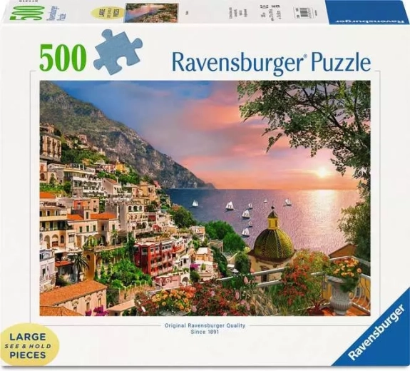 Ravensburger sestavljanka Positano, Italija XXL 500 kosov