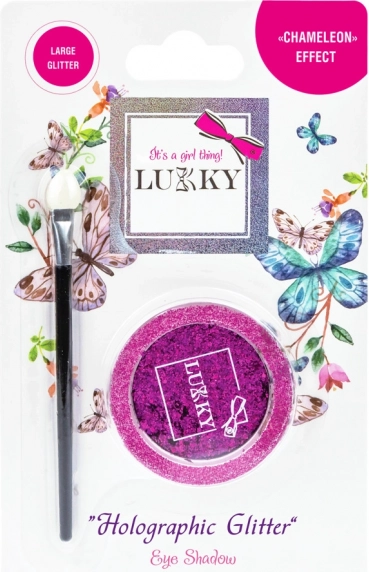 Gel senčila za oči s holografskim bleščicami