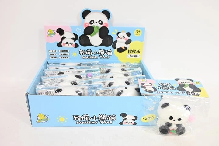 Antistresna stiskalna žogica panda