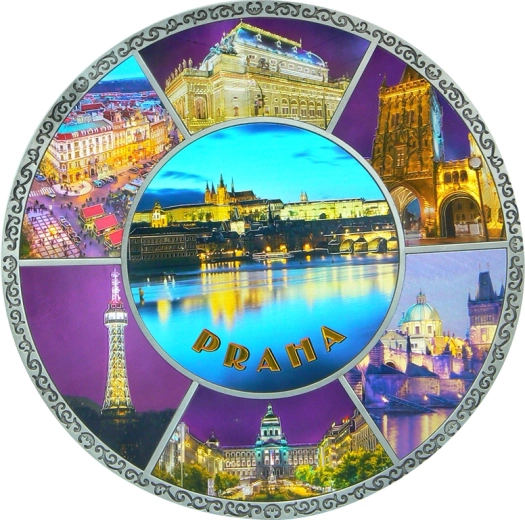 Leteči krožnik Praga 21 cm