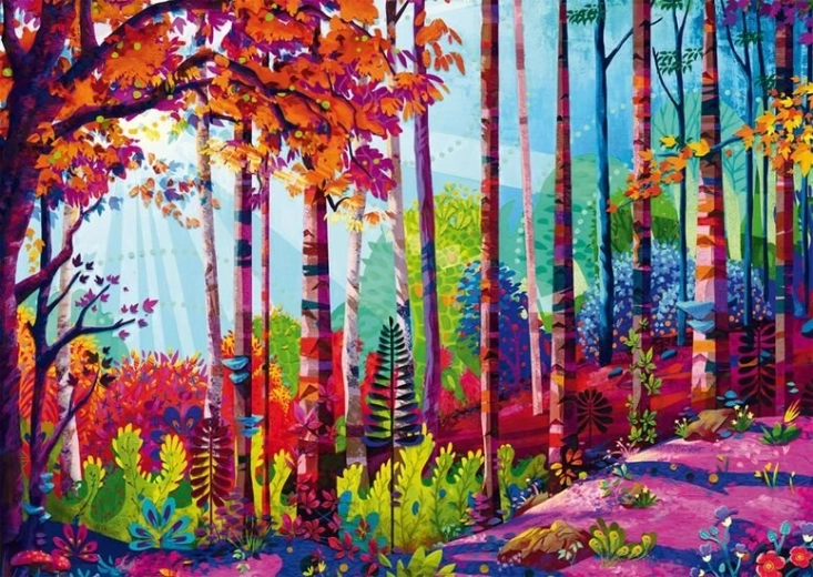 Sestavljanka V srcu gozda 1000 koščkov