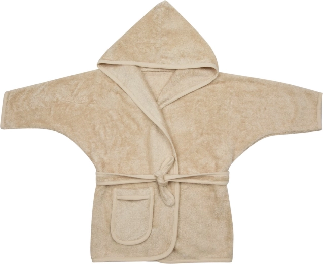 Timboo otroški kopalni plašč za otroke 2–4 leta frosted almond