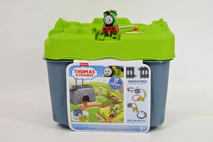 Fisher-Price Thomas in prijatelji veliki kovček s kompletom tirov s Percyjem