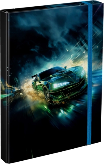 BAAGL Mapne deske za šolske zvezke A4 Dirkalni avto