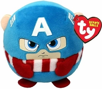 Ty Beanie Balls Kapitan Amerika plišasta žogica