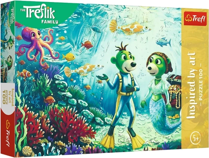 Trefl Puzzle 100 Inspired by Art – čarobnost globin