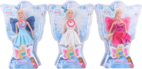 Punčka vila s svetlečimi krili