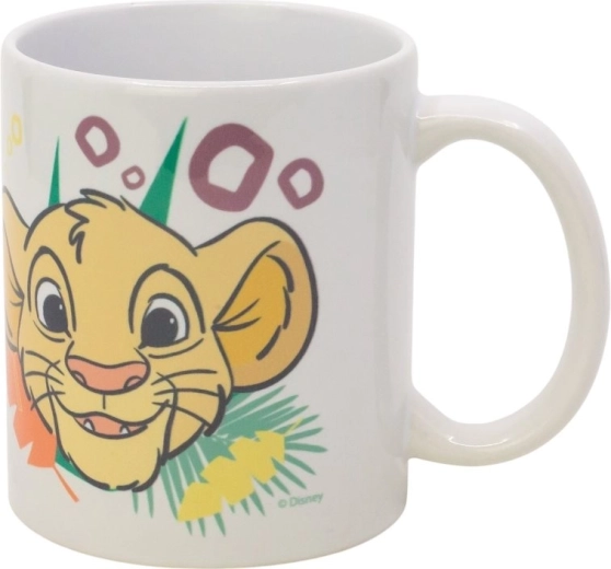 Keramična skodelica 325 ml Levji kralj – džungla