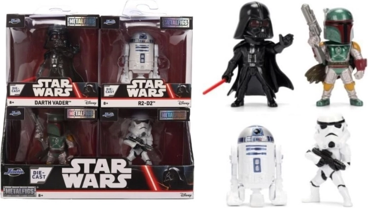 Jada Toys Star Wars zbirateljske mini figurice 6,5 cm (asortiman 4 kosi)