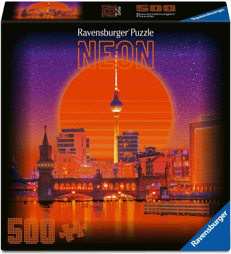 Ravensburger neonska kolekcija: Berlin – puzzle 500 kosov