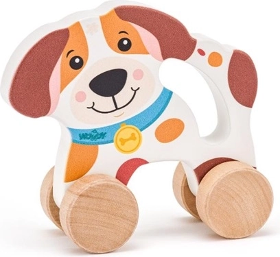 Woodyland Dog on Wheels with Handle