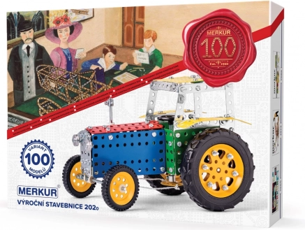 Merkur M2020 jubilejni konstrukcijski komplet, 753 delov, 100 modelov