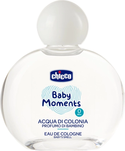 Nežna otroška parfumska voda CHICCO Baby Moments Smell 100 ml