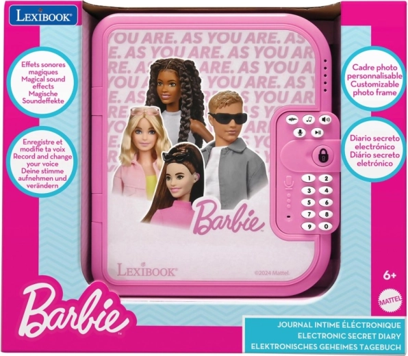 Elektronski skrivni dnevnik BARBIE znamke Lexibook