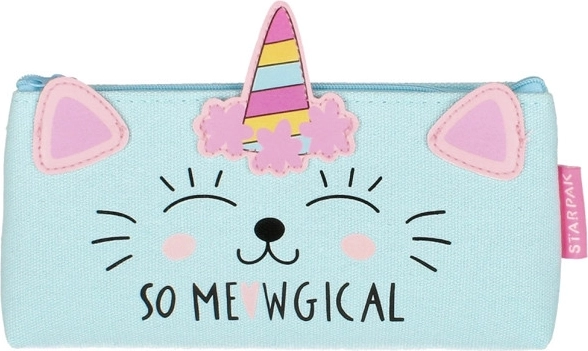 Unicorn pencil case in pouch shape - 1 piece
