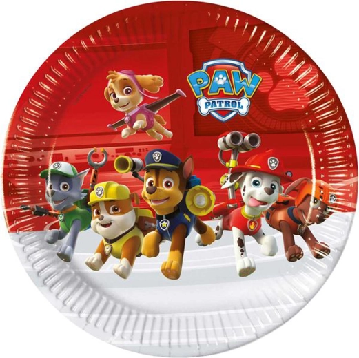 Papirnati krožniki PAW PATROL 20 cm, 6 kos