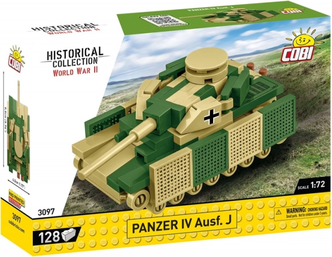 Model tank Panzer IV Ausf. J iz kock