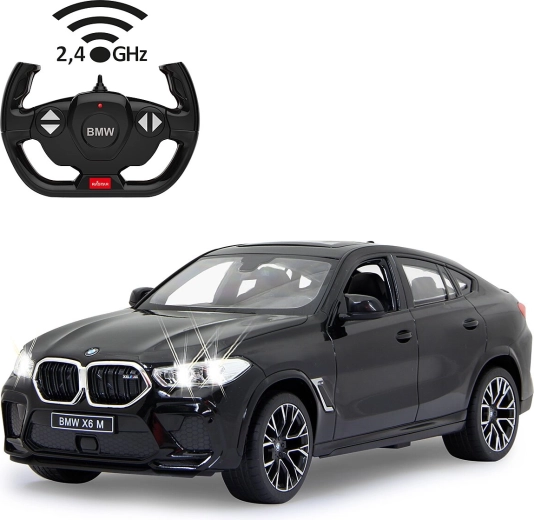 RC-avtomobil JAMARA BMW X6 M v merilu 1:14, črne barve