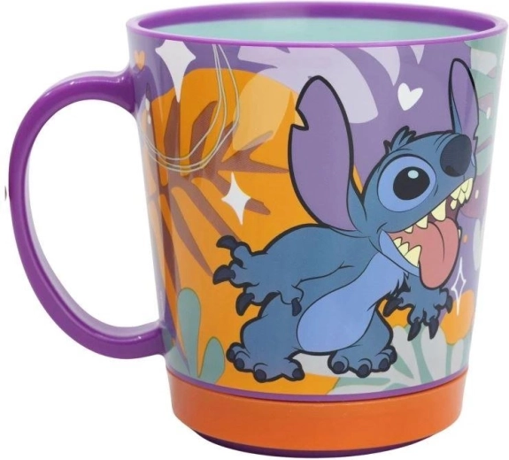 Varen plastični lonček Stor Lilo & Stitch Smartgrip 410 ml – 1 kos