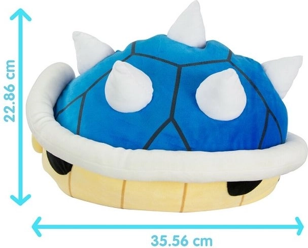 Tomy Mocchi plišasti Mario Kart bodeča školjka