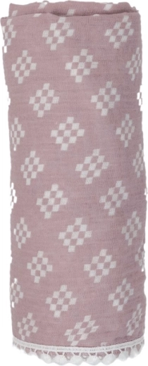 Lodger muslinska povijalna odejica swaddler tribe muslin rose