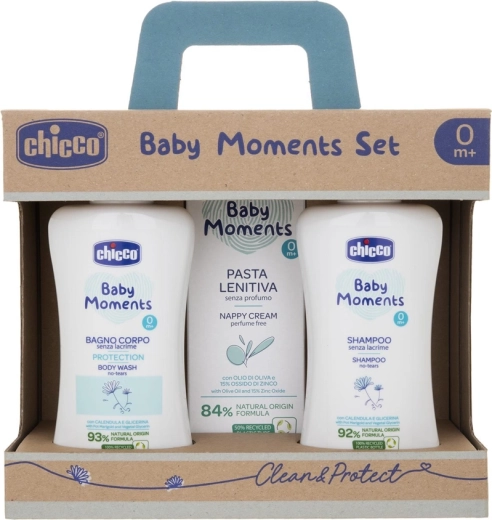 Chicco darilni set Baby Moments za novorojenčke