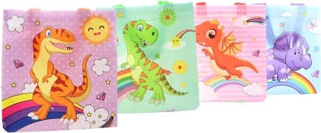 Darilna vrečka z motivom dinozavra