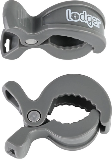 Lodger sponke za povijalno odejo Swaddle Clip Carbon (2 kos)