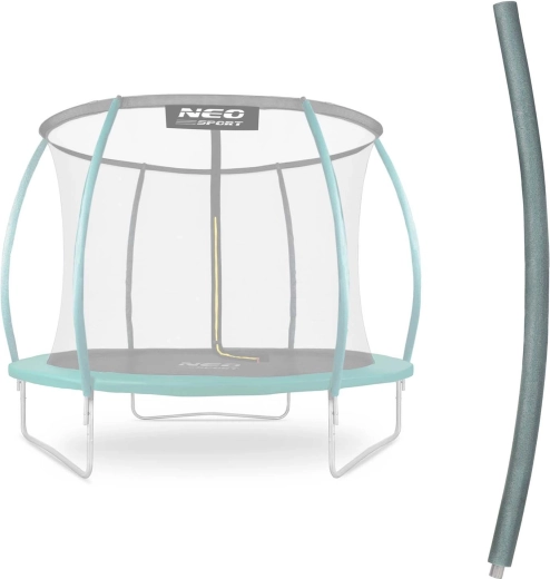 Neo-Sport zgornji del stebra za trampolin tip C 8–14 ft zelen