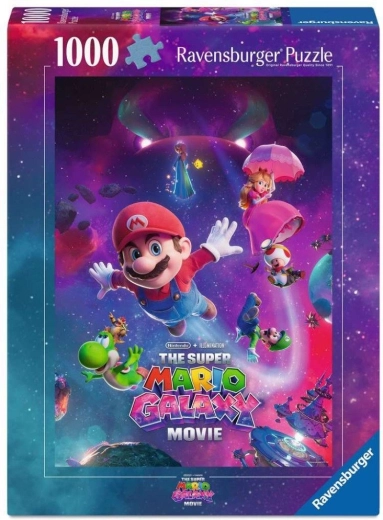 Ravensburger sestavljanka Super Mario galaktični film 1000 kosov