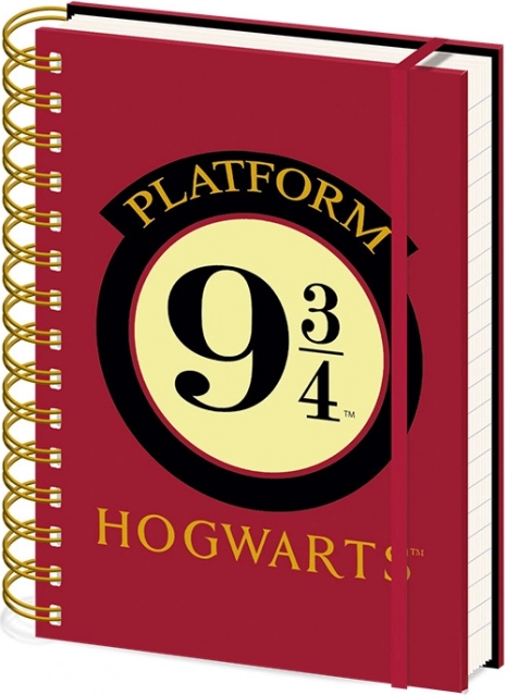 Spiralni blok A5 Harry Potter - Platforma 9 in 3/4