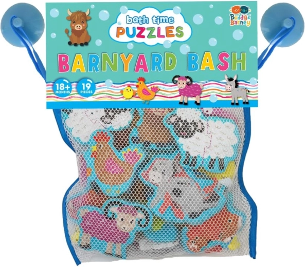 Buddy & Barney nalepke za kopel – kmetija (puzzle)