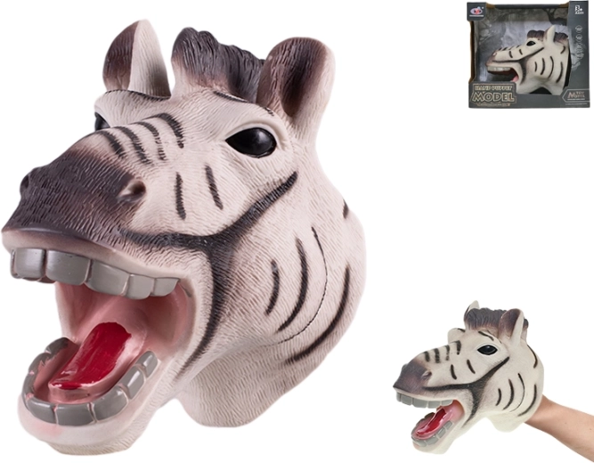 Ročna lutka zebra 18 cm