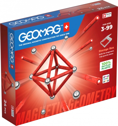 Geomag Gradbeni komplet Geometrija 24 kosov