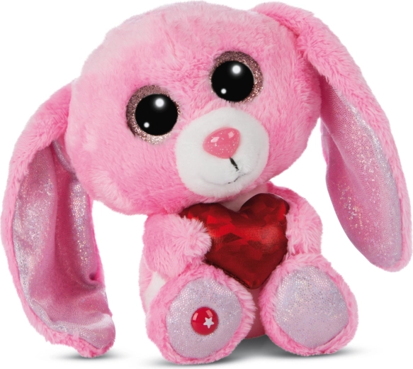 NICI Glubschis plišasti zajček Hearty Kay 15 cm Green