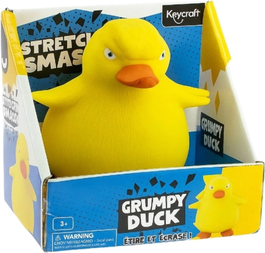 Stiskalna in raztegljiva antistresna račkica