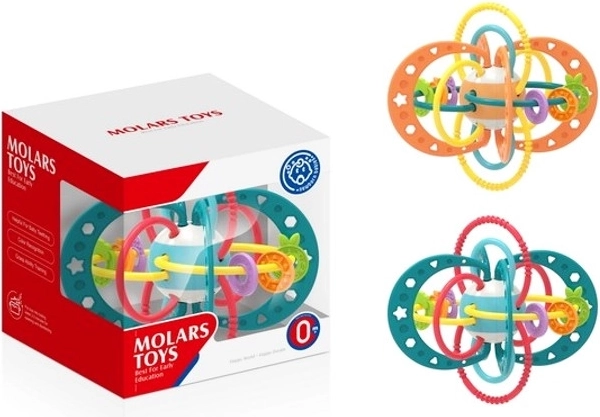 igrača za dojenčke ropotuljica in prepletanka