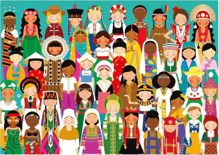 Educa sestavljanka Dekleta sveta 300 kosov