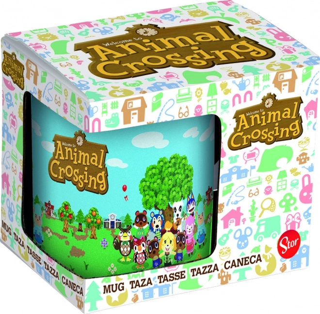keramični lonček Animal Crossing 315 ml