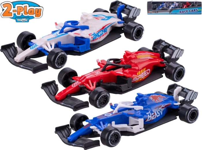 Set kovinskih formul 2-Play Traffic 12,5 cm – 3 kosi
