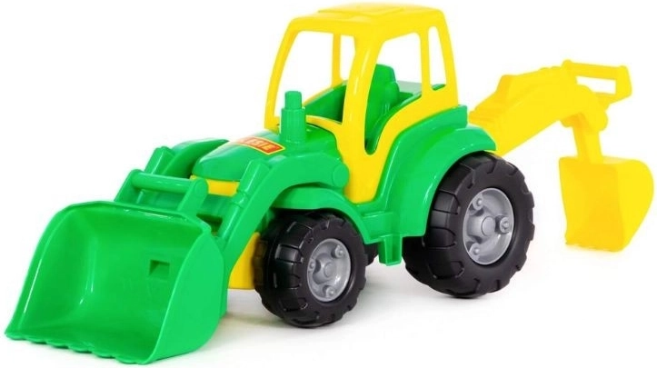 Traktor Šampion s sprednjo lopato in žlico