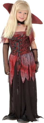 Otroški kostum vampirke 130–140 cm
