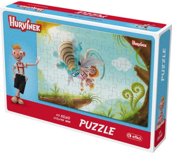 EFKO puzzle Hurvínek III 60 pieces 21 × 15 cm