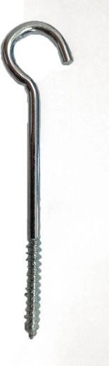 Lestenin kavelj 100 × 4,5 mm, pocinkan, pakiranje 150 kos