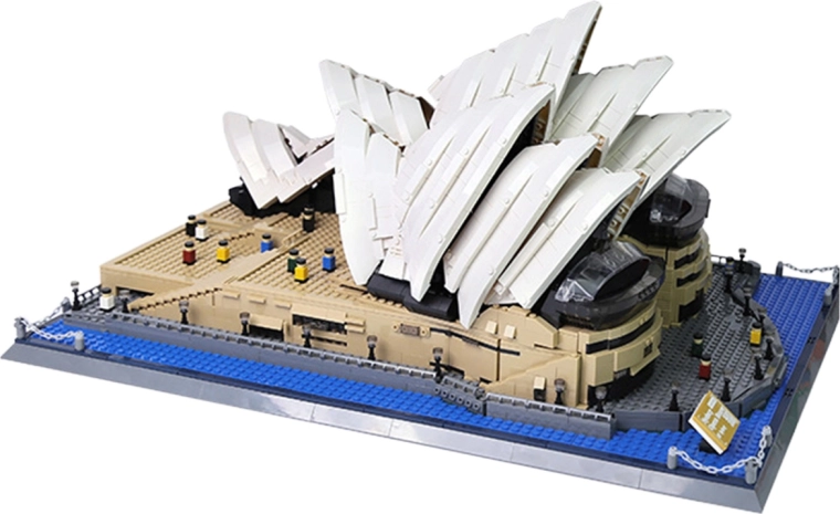 Gradbeni komplet Stavbe – Opera v SYDNEY, 2937 kosov