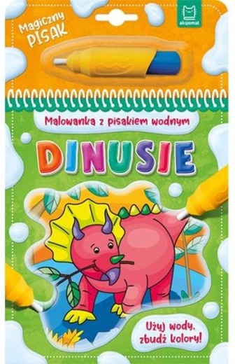 Slikanje z vodnim flomastrom Dinonavti