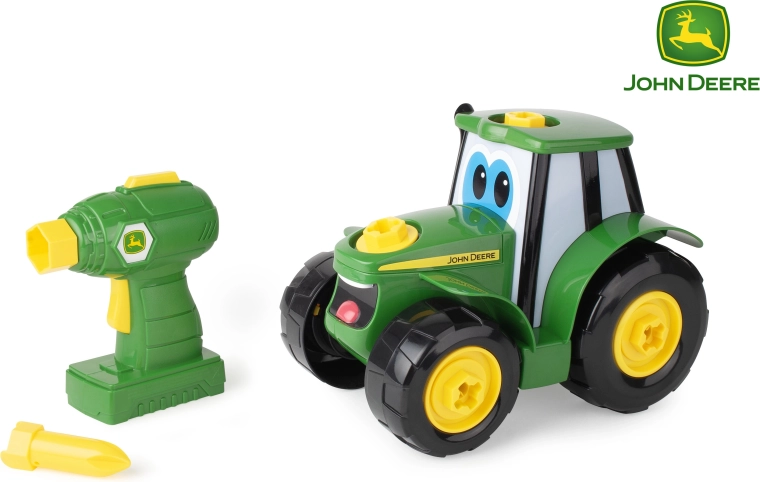Montažni traktor Johnny 23 cm – JOHN DEERE JD Kids