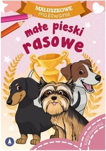 Maluszkowe pobarvanke: majhni pasemski kužki