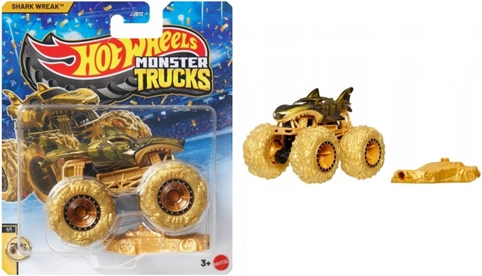 Hot Wheels Monster Trucks Shark Wreak avto 1:64