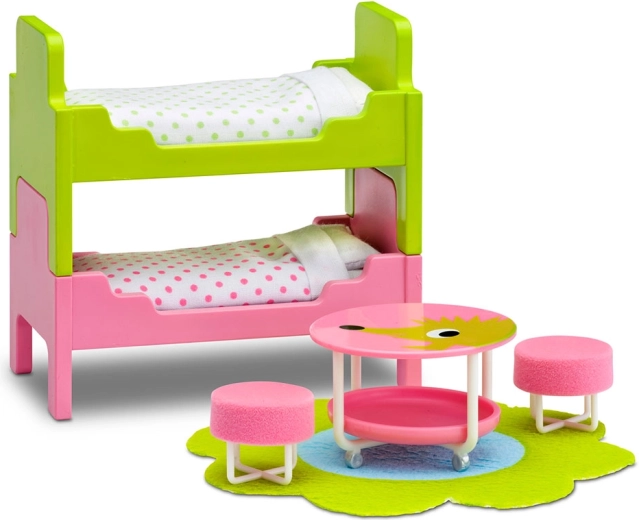 Lundby komplet pohištva za otroško sobo za hišico za punčke
